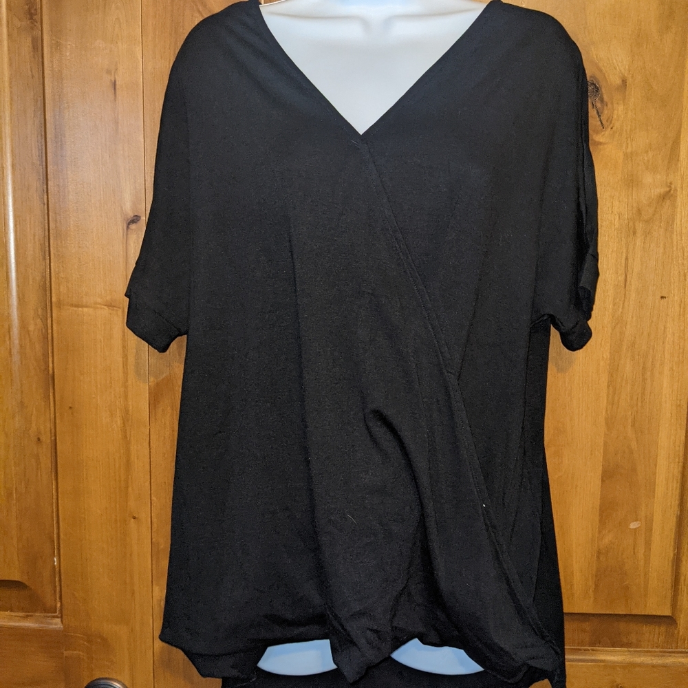 V-neck blouse